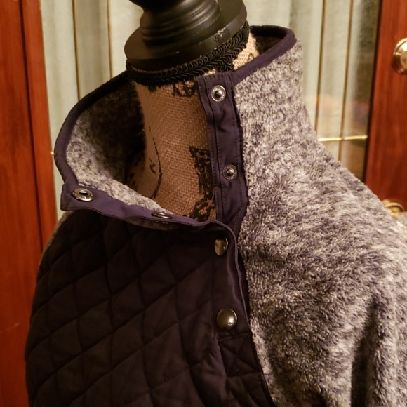 Abercrombie asymmetrical side snap sweater - Picture 4 of 6